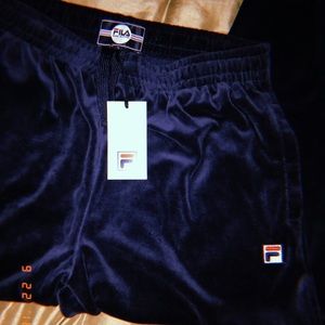 FILA VELOUR SWEATPANTS (B&T)